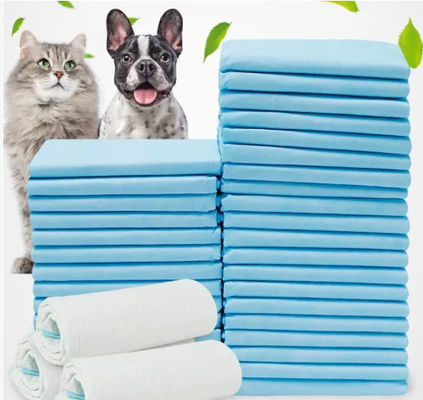 ODM cojines disponibles no tejidos del perro superficial de Underpads los 60*45cm del animal doméstico de 5 capas