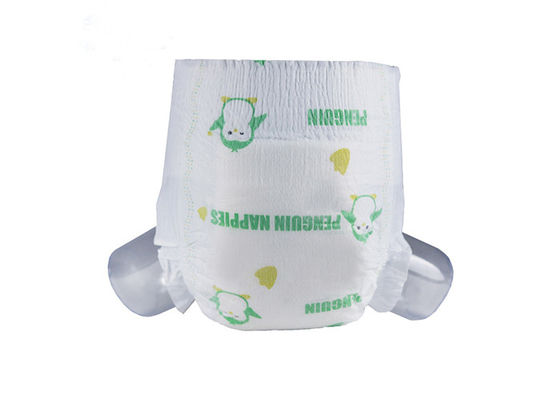 Cintas mágicas no tejidas hidrofílicas de la absorbencia enorme de los pañales del bebé del prematuro