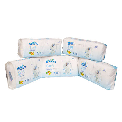 La pelusa de los E.E.U.U. reduce la cinta mágica ADL azul del bebé de la absorbencia a pulpa recién nacida de los pañales
