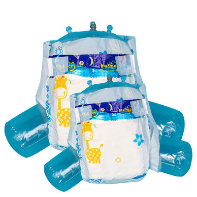 Absorción recién nacida disponible de los pañales 1100ml del bebé de la cinta del velcro de los PP