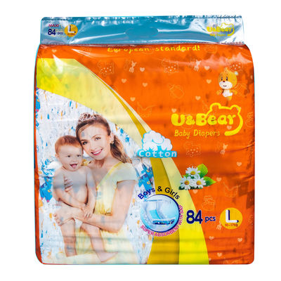 Tela no tejida recién nacida del mismo tamaño ultra suave Topsheet de los pañales del bebé 800ml