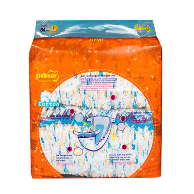 Tela no tejida recién nacida del mismo tamaño ultra suave Topsheet de los pañales del bebé 800ml