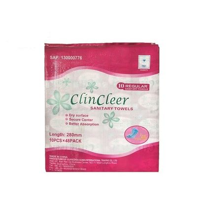 Servilleta sanitaria del algodón disponible del ODM del OEM
