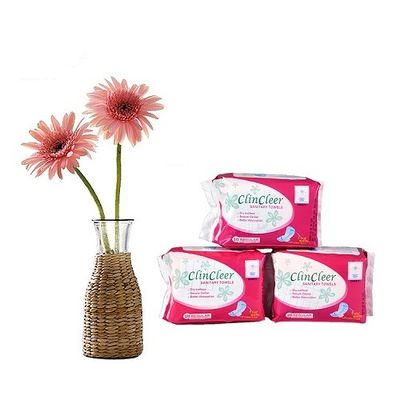 Absorbente disponible 250ml de la servilleta de Mesh Topsheet Organic Cotton Sanitary