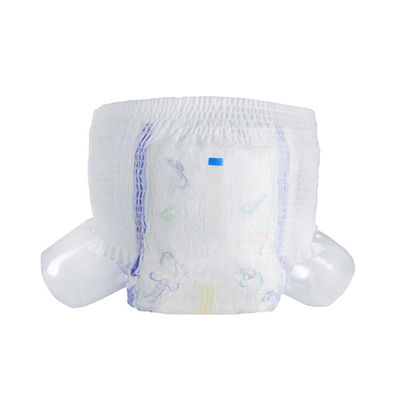 El tipo respirable talla 4 blanca de las bragas de Backsheet del ADL de los pañales levanta panales
