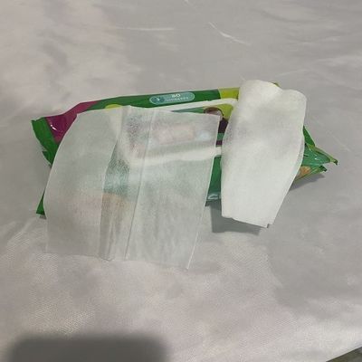 El tejido consolidado termal del bebé de la tela limpia 60gsm la vitamina sin alcohol E