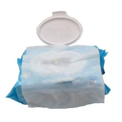 Trapos mojados Spunlace biodegradable Rich In Vitamin E del bebé recién nacido libre químico