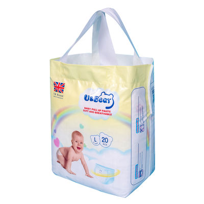 La pulpa ajustable de la pelusa levanta los pantalones del pañal del bebé