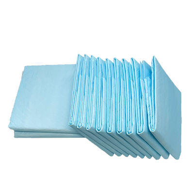 Incontinencia disponible Underpads de los cojines de cama de la incontinencia de SAP del color azul los 60*60cm