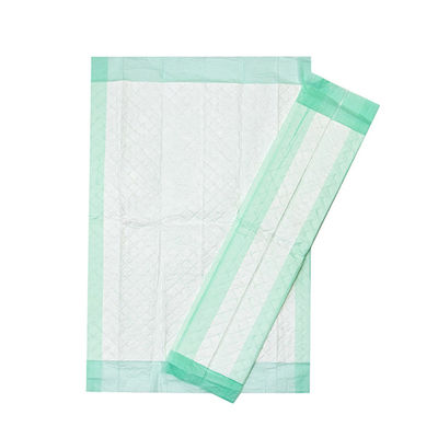 Color azul japonés de Underpads SAP de la cama disponible del PE Backsheet los 60*90cm