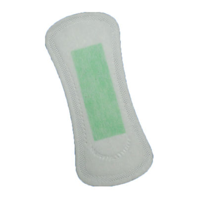 Absorbencia verde negativa de Chip Cotton Panty Liner 180m m del anión alta