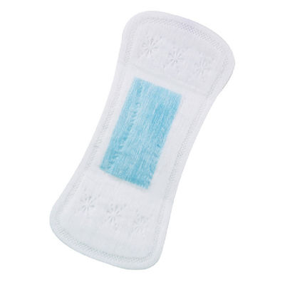 Cojines sanitarios del algodón puro disponible del ODM sin las alas 180m m Mini Panty Liners