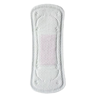 Cojines sanitarios del algodón puro disponible del ODM sin las alas 180m m Mini Panty Liners