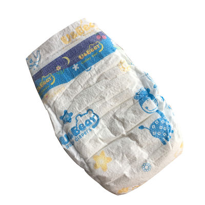 Pañal suave S M L XL del bebé del ADL 3D de la prevención blanca del escape