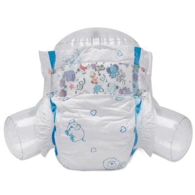 Color no tejido de los pañales de la protección del escape del FDA impreso para el bebé infantil