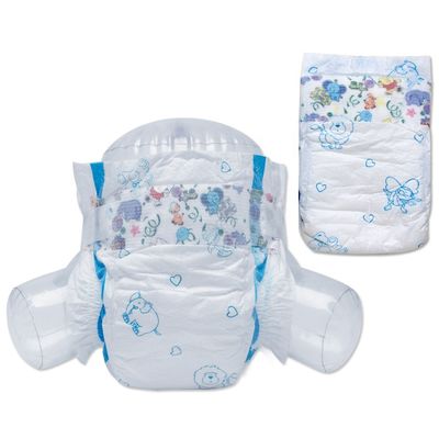 Color no tejido de los pañales de la protección del escape del FDA impreso para el bebé infantil