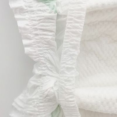 el bebé recién nacido de la prevención del escape 3D grabó los pañales con Topsheet no tejido